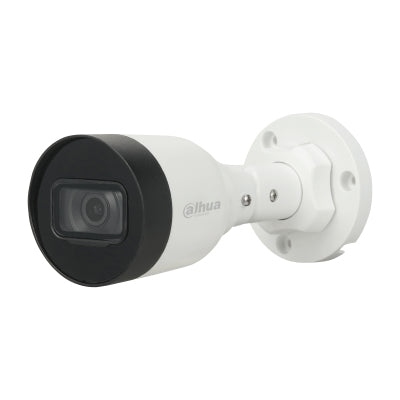 CAMARA IP/ DAHUA/ DH-IPC-HFW1431S1-A-S6 BULLET DE 4 MP LENTE DE 2.8 MM CON ANGULO DE VISION DE 104 GRADOS, IR DE 30 M, COMPRESION H.265+, MICROFONO, POE, WDR REAL Y CLASIFICACION IP67