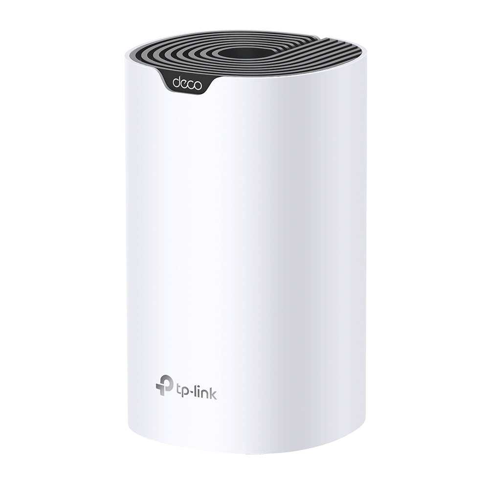 Router Inalámbrico MESH Interior para Hogar / Doble Banda Wi-Fi 5 AC1900 Mbps / 3 Puerto Gigabit WAN/LAN / 3 Antenas Internas / Administración Mediante la App Deco (iOS, Android)