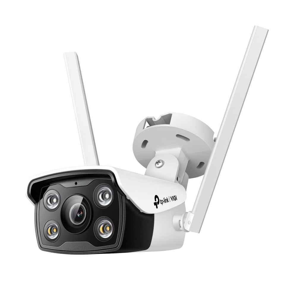 CAMARA IP BALA TP-LINK VIGI VIGI C340-W4MM WIFI 4MP FULL COLOR IP66 ONVIF AUDIO BIDIRECCIONAL CONEXION POR CABLE O INALAMBRICA H.265 DETECCION INTELIGENTE