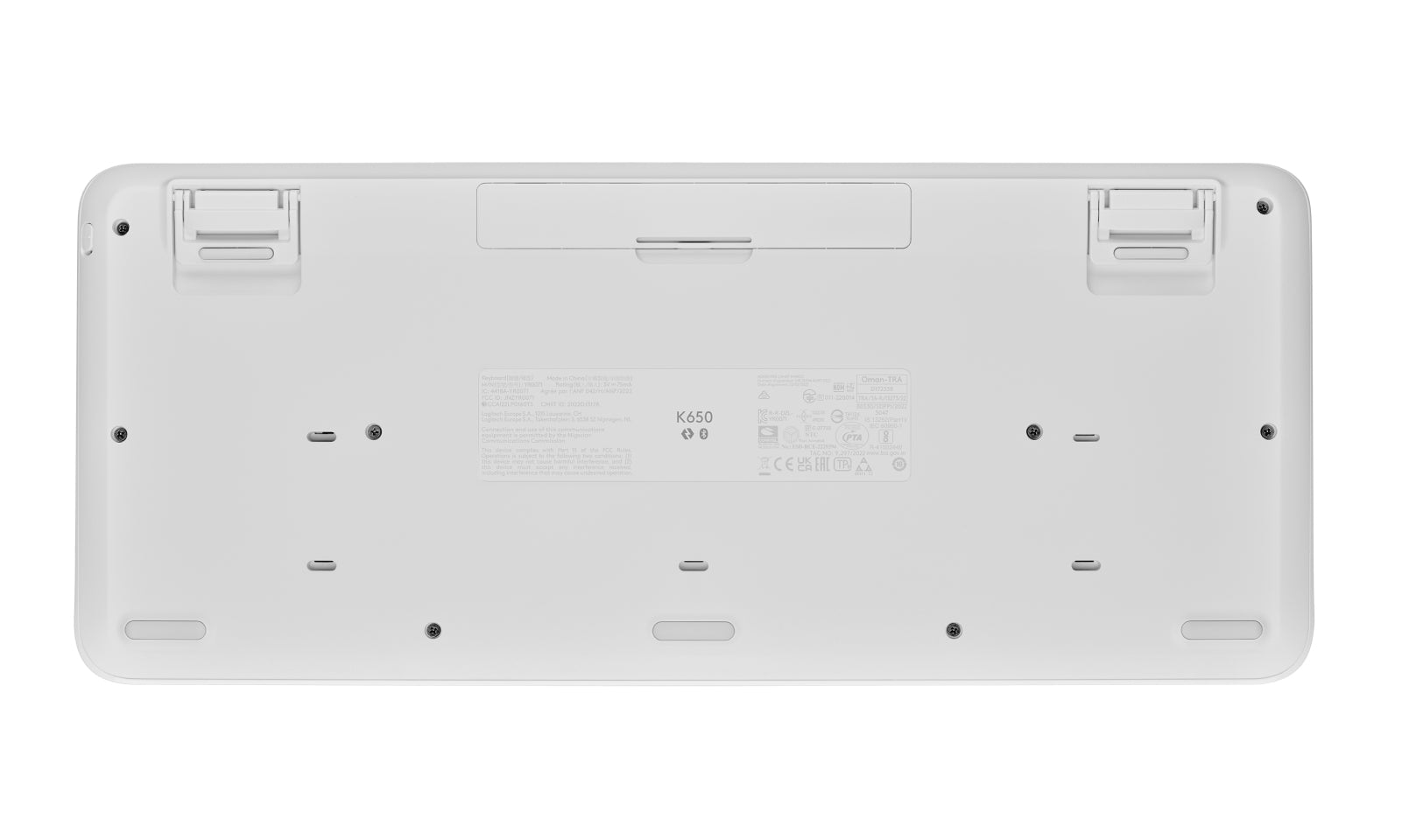 Logitech Signature K650 Wireless Keyboard Spanish White