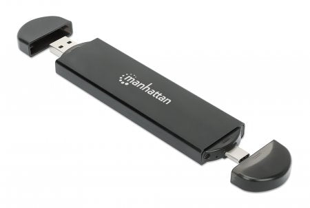 Manhattan USB-A / USB-C M.2 NVMe/SATA SSD Enclosure