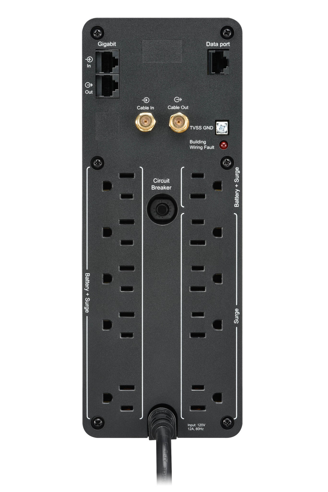 APC BR1500M2-LM sistema de alimentación ininterrumpida (UPS) 1.5 kVA 900 W 10 salidas AC