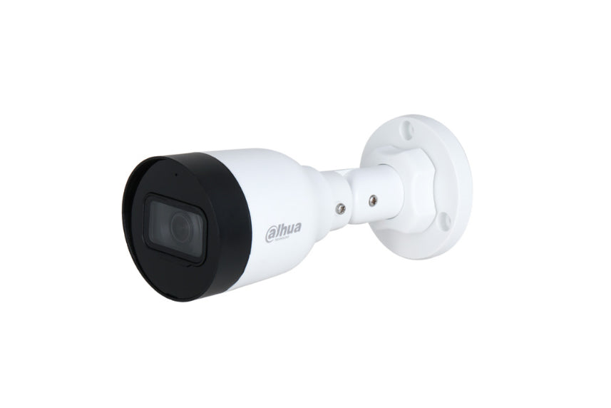 Cámara IP Dahua Bullet 2MP Lente de 2.8mm 102 de Apertura Micrófono Integrado H.265+ IR de 30m IP67/PoE/DWDR