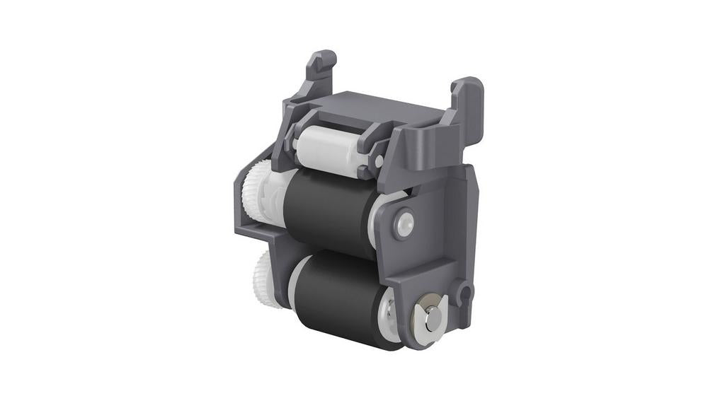 Paper feed roller for optional cassette