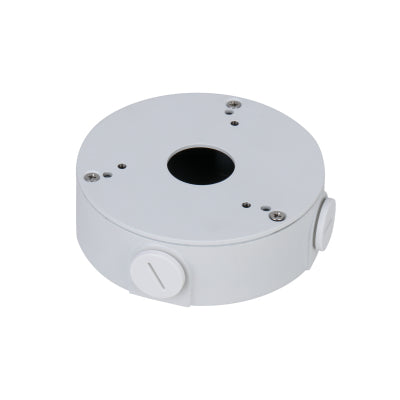 CAJA DE CONEXIONES DAHUA PFA13G METALICA COMPATIBLE CON DOMO Y BALA CONSULTE LA SELECCION DE ACCESORIOS/ SERIES HAC-HDW1200/1230/1500/1220SL, IPC-T1B20/40/ IPC-T1B20-L/HAC-HDW1801TL-A/HAC-HDW1200TL-
