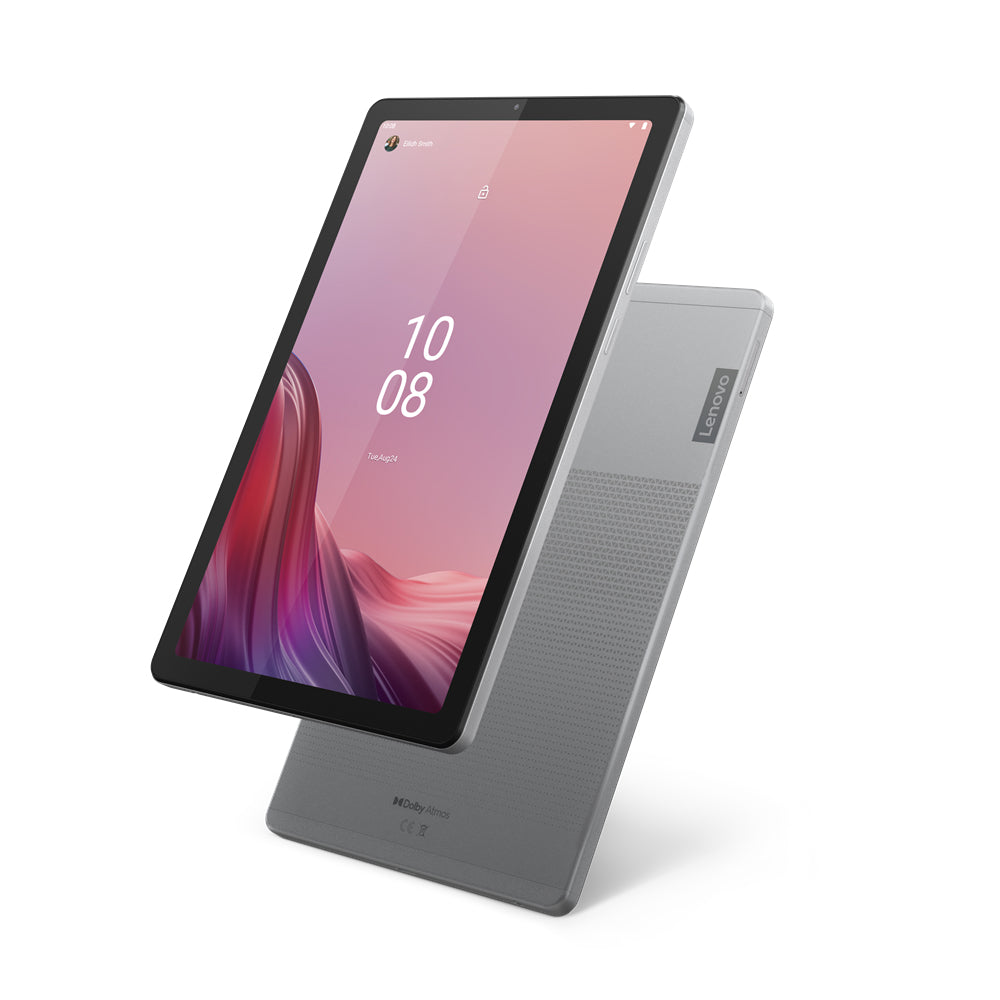 Tablet Lenovo M9 9" MediaTek Helio G8064GB Ram 4GB Android 12 Color Gris con funda