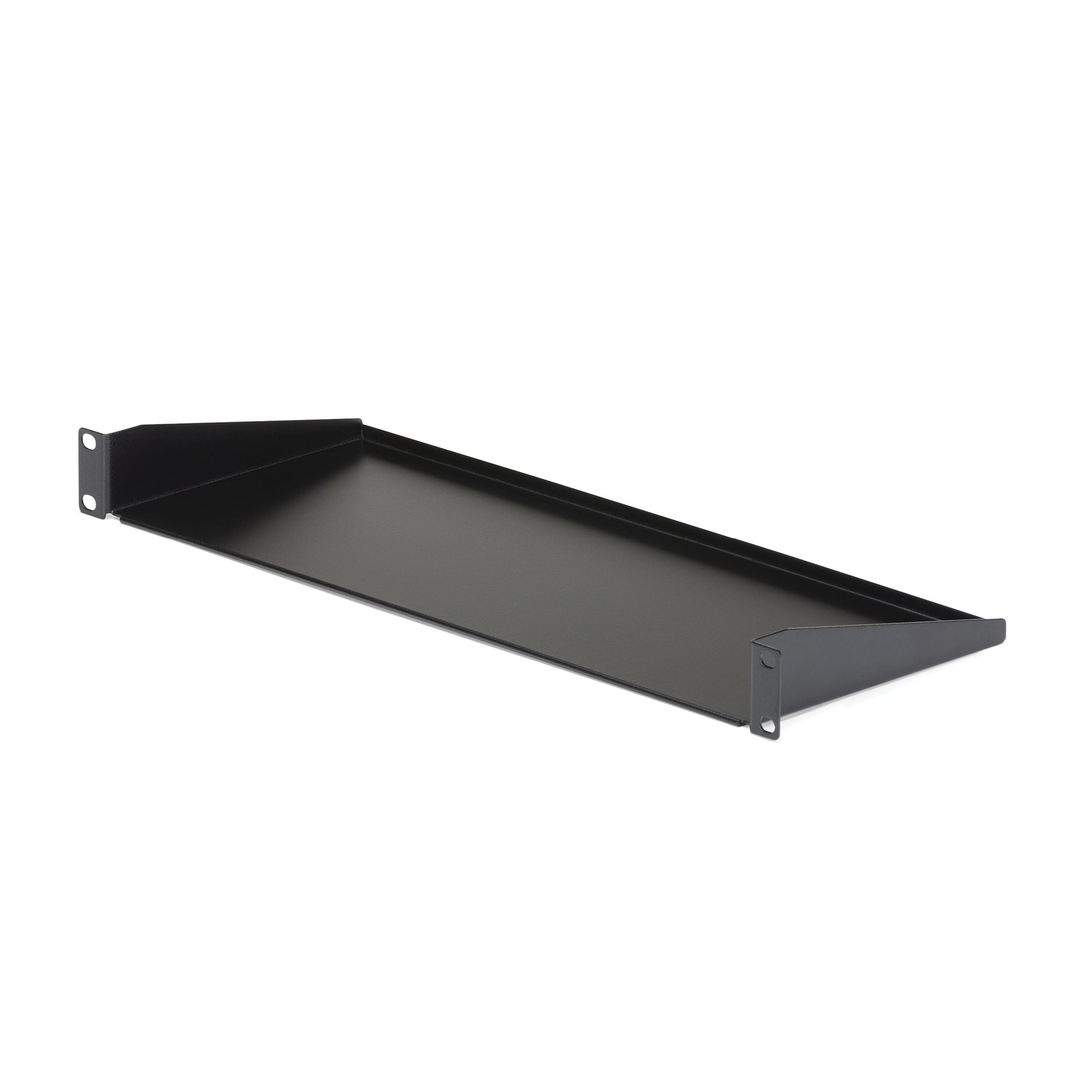 CHAROLA ESTANTE FIJO VOLADIZO UNIVERSAL 1U DE 19 PARA RACK ARMARIO - EN ACERO - 15KG - 7 DE PROFUNDIDAD - NEGRO - STARTECH.COM MOD. CABSHELF1U