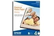 Epson 4x6" Premium Glossy Photo Paper C/100