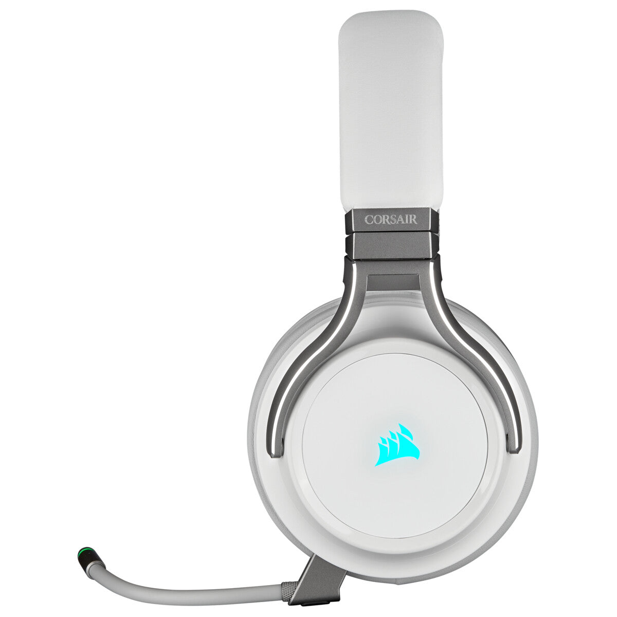 Corsair Virtuoso RGB Wireless Auriculares Inalámbrico y alámbrico Diadema Juego MicroUSB Blanco