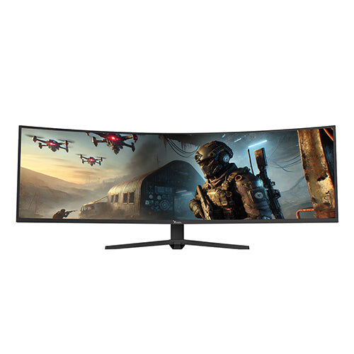 XZEAL XZMO491B monitor de computadora 124.5 cm (49") 5120 x 1440 Pixeles Wide Quad HD LED Negro