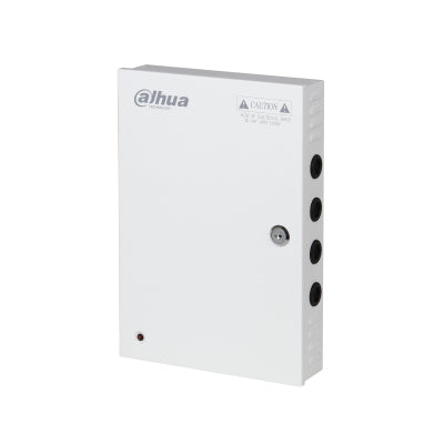 FUENTE DE PODER/DAHUA /DH-PFM343-19CH/ DE12 VCC 20 AMPERES/CON DISTRIBUIDOR PARA 19 CAMARAS/ CON FUSIBLES INTERCAMBIABLES/ VOLTAJE DE ENTRADA DE 90 A 264 VAC/ GABINETE METALICO CON CERRADURA/ PROTECC