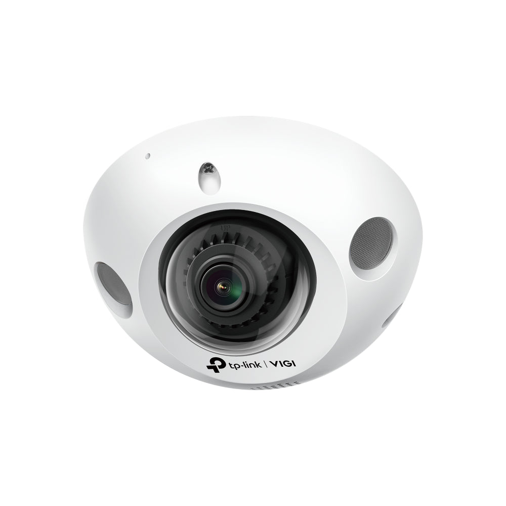 CAMARA IP MINI DOMO TP-LINK VIGI VIGI C230I MINI2.8MM 3MP CLASIFICACION DE VEHICULOS Y PERSONAS AUDIO BIDIRECCIONAL IK08 ONVIF H.265 SMARTVID MODO PASILLO