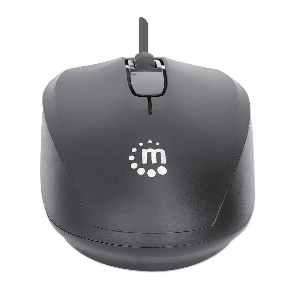 Manhattan Mouse USB óptico con cable - Comfort II