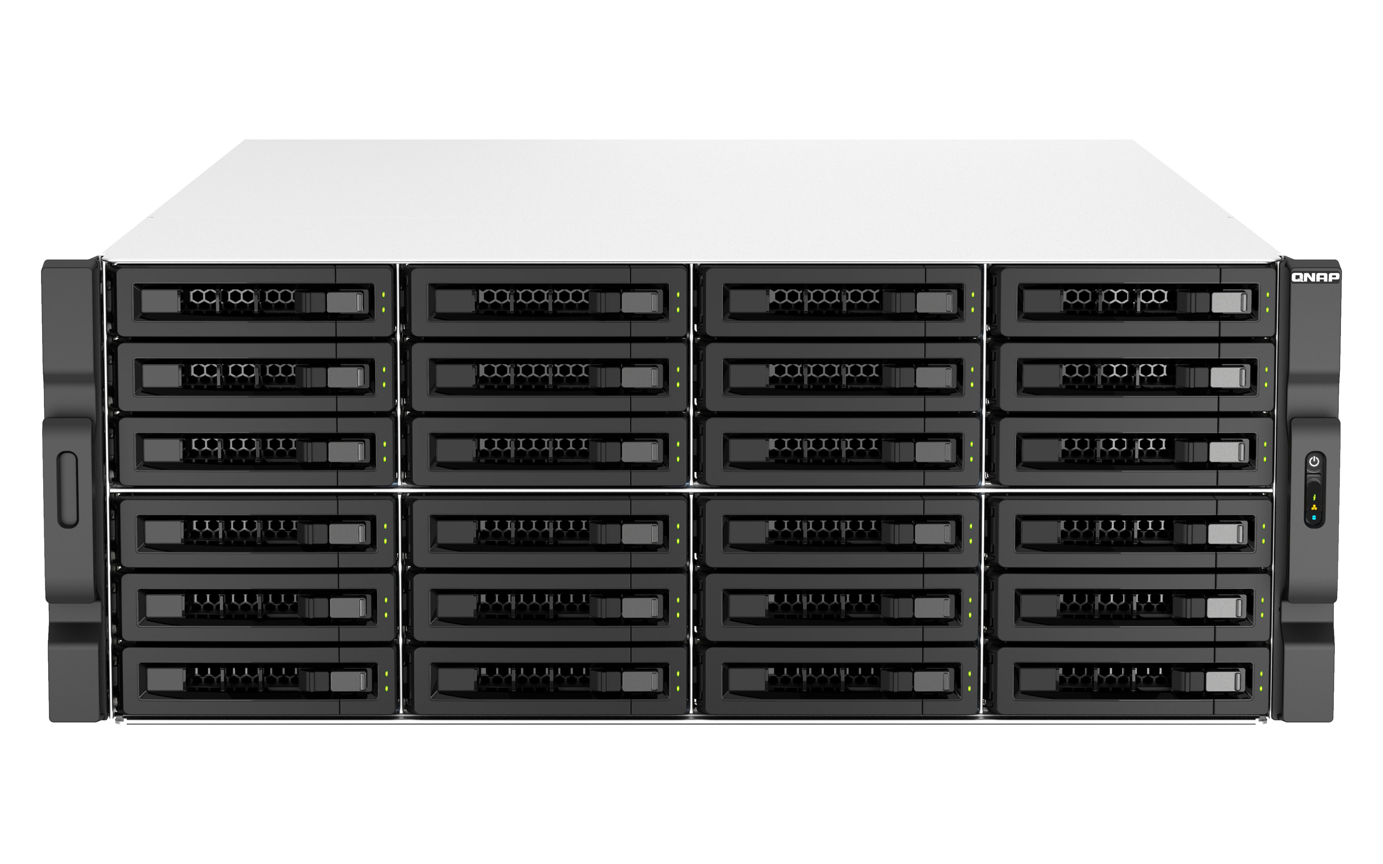 QNAP TS-h3087XU 30-Bay 4U Rackmount Intel Xeon Dual 10GbE ZFS Storage Unit Diskless