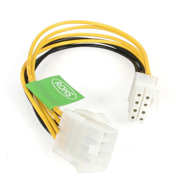 CABLE DE EXTENSIN DE 20CM DE 8 PINES EPS DE ALIMENTACIN PARA FUENTE DE PODER ATX - STARTECH.COM MOD. EPS8EXT