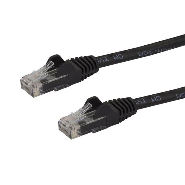 CABLE DE 5M DE ETHERNET SNAGLESS SIN ENGANCHES CAT 6 CAT6 GIGABIT 5M - NEGRO - STARTECH.COM MOD. N6PATC5MBK