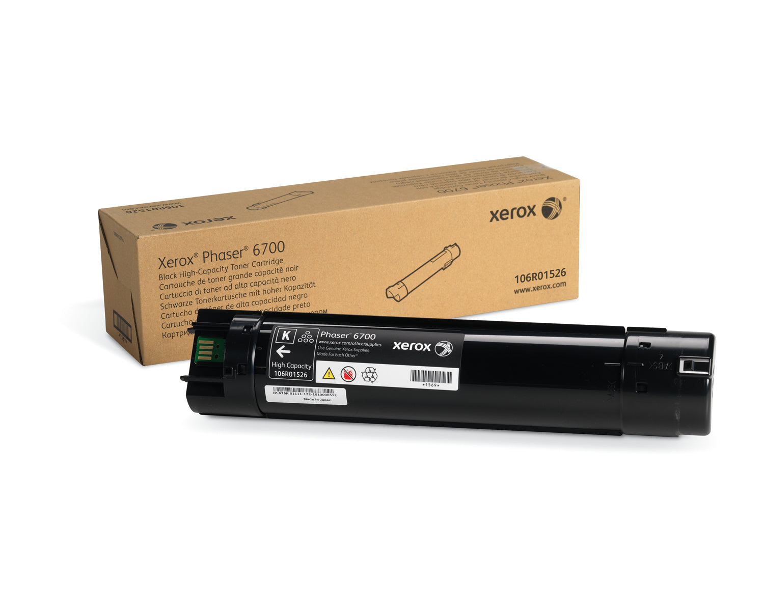 TONER XEROX PHASER 6700 NEGRO 18000 PAGS