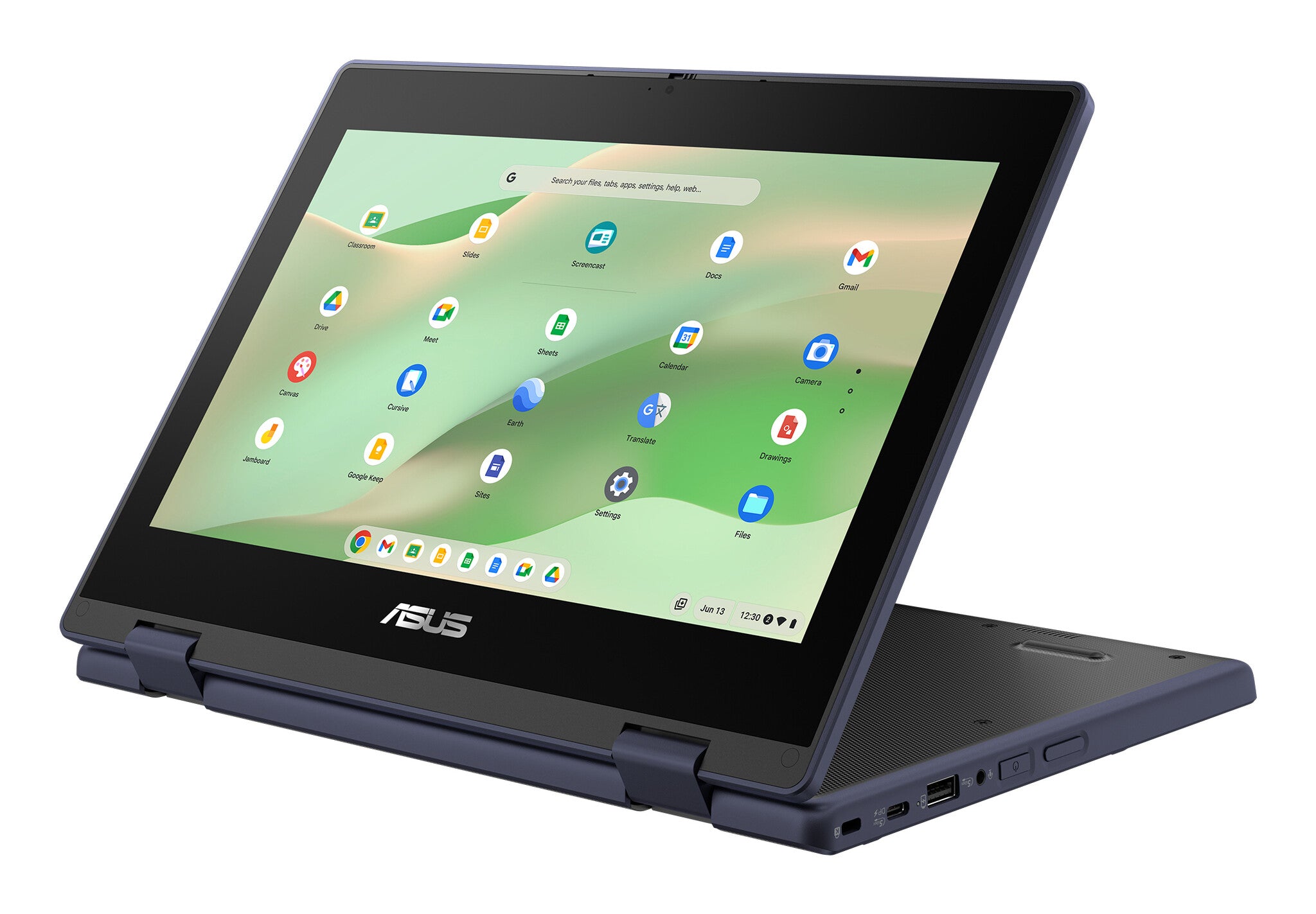ASUS Chromebook CR11 Flip CR1104FTA-C8G64-C1 Intel® N N150 29.5 cm (11.6") Pantalla táctil HD 8 GB LPDDR5-SDRAM 64 GB eMMC Wi-Fi 6 (802.11ax) ChromeOS Gris