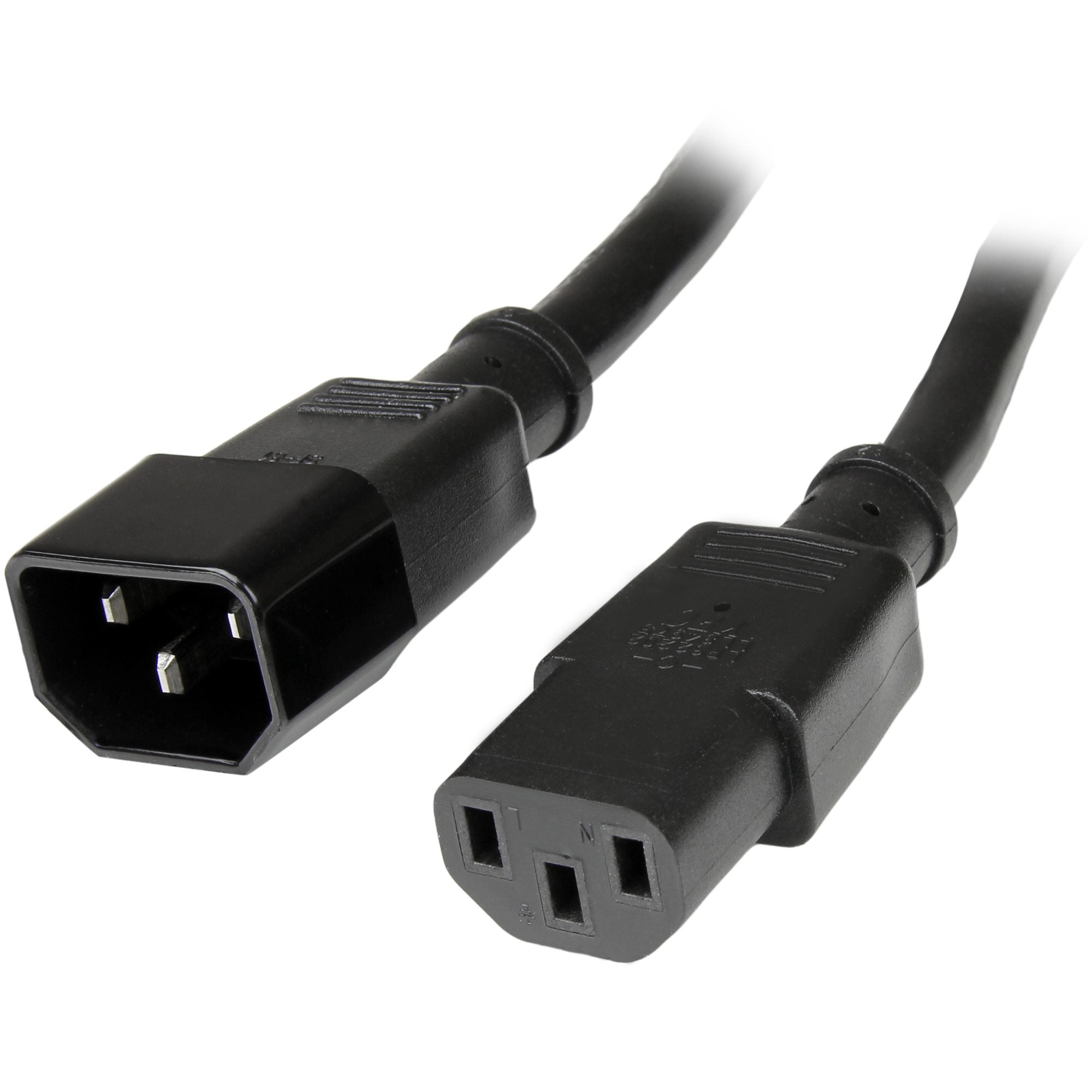 CABLE DE CORRIENTE DE 1.8M DE EXTENSION - C14 A C13 - 14 AWG - 15A 125V - CABLE EXTENSOR - STARTECH.COM MOD. PXT100146