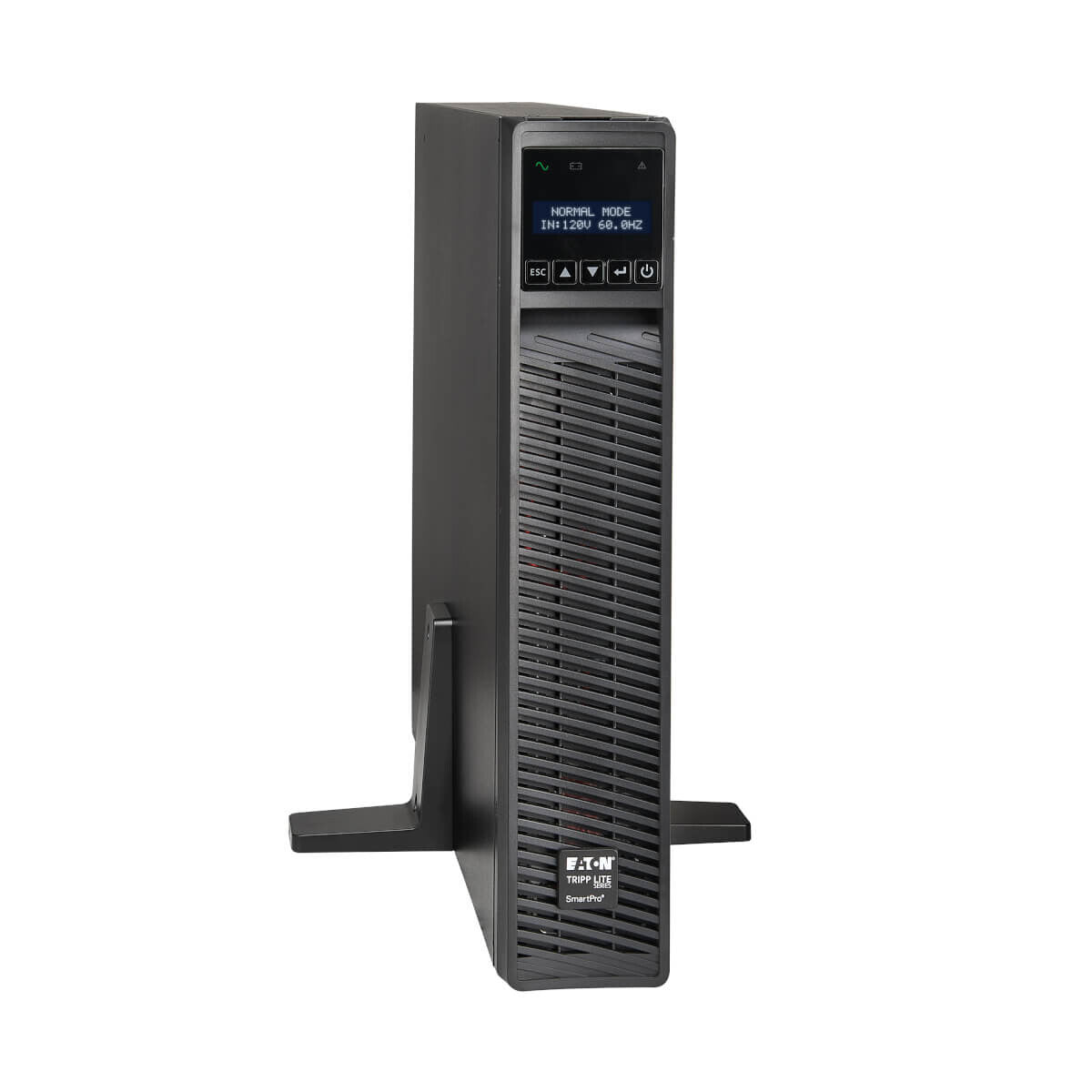 Tripp Lite SMART3000RM2U UPS SmartPro UPS de línea interactiva con onda senoidal de 3000VA 3000 W 120 V - 7 tomas de corriente, opción de tarjeta de red, LCD, USB, DB9, montaje en rack/torre de 2U.