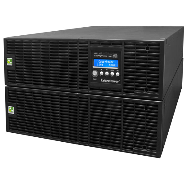 UPS de 8000 VA/ 7200 W, Online Doble Conversión, 200 - 240 Vac de Salida, Terminal Hardwired, Onda Senoidal Pura, Torre o Rack de 6 UR, Con 3 Tomas NEMA L6-30R