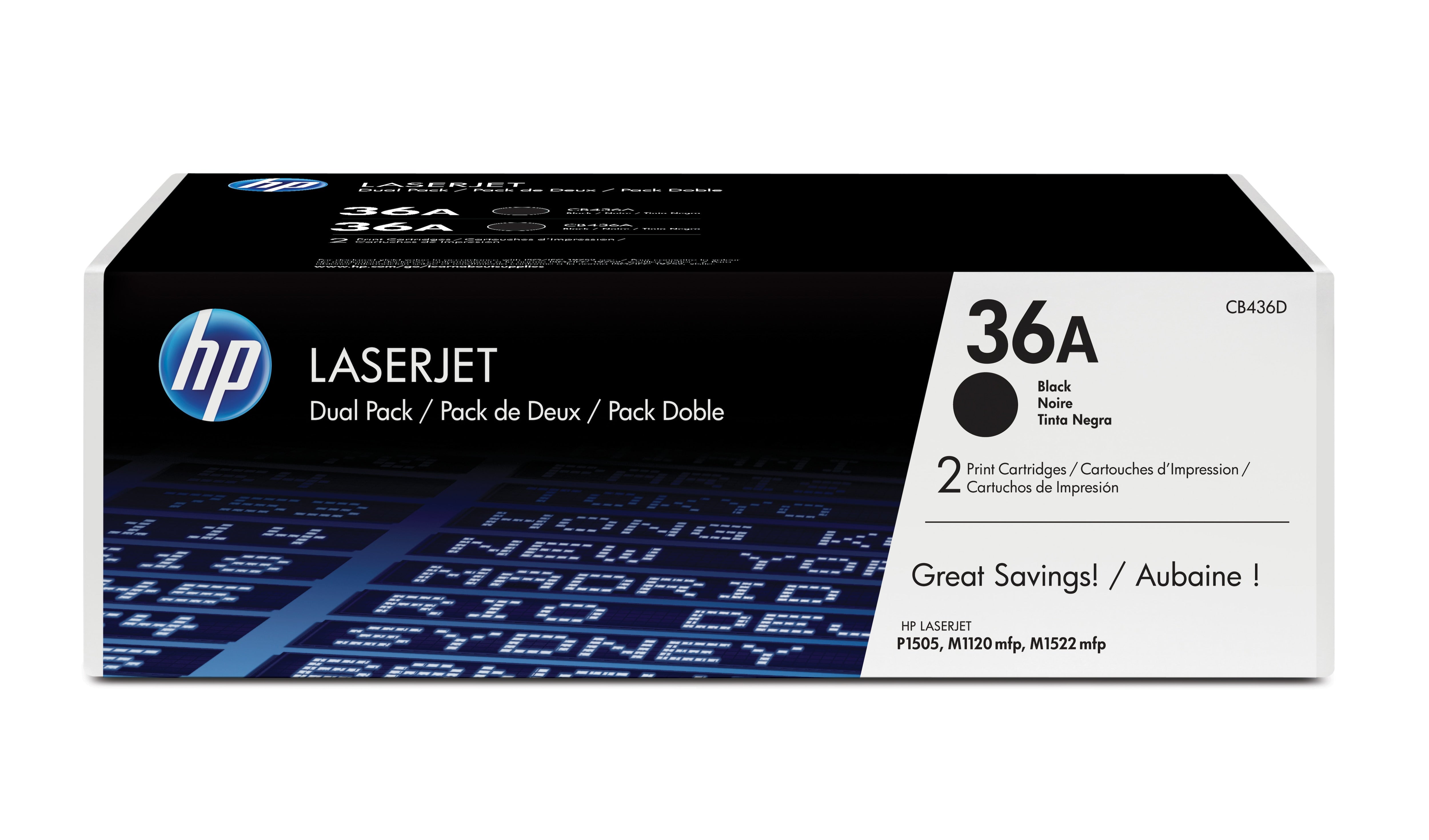 TONER HP P1505 NEGRO DUAL PACK