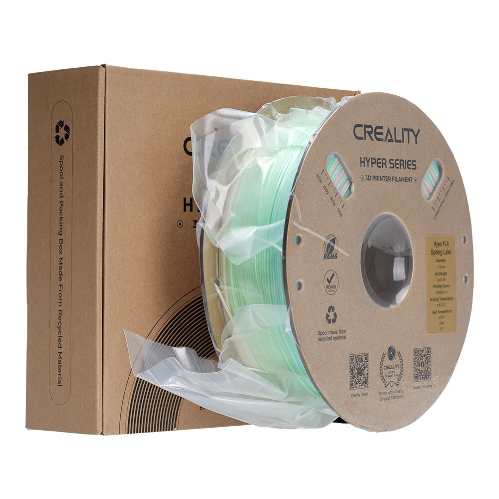 Creality 3301010424 material de impresión 3D Ácido poliláctico (PLA) Azul, Verde, Rosa 1 kg