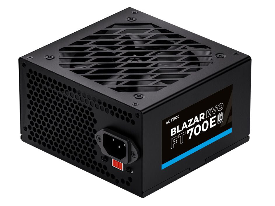 Acteck Blazar Evo FT700E unidad de fuente de alimentación 700 W 20+4 pin ATX ATX Negro