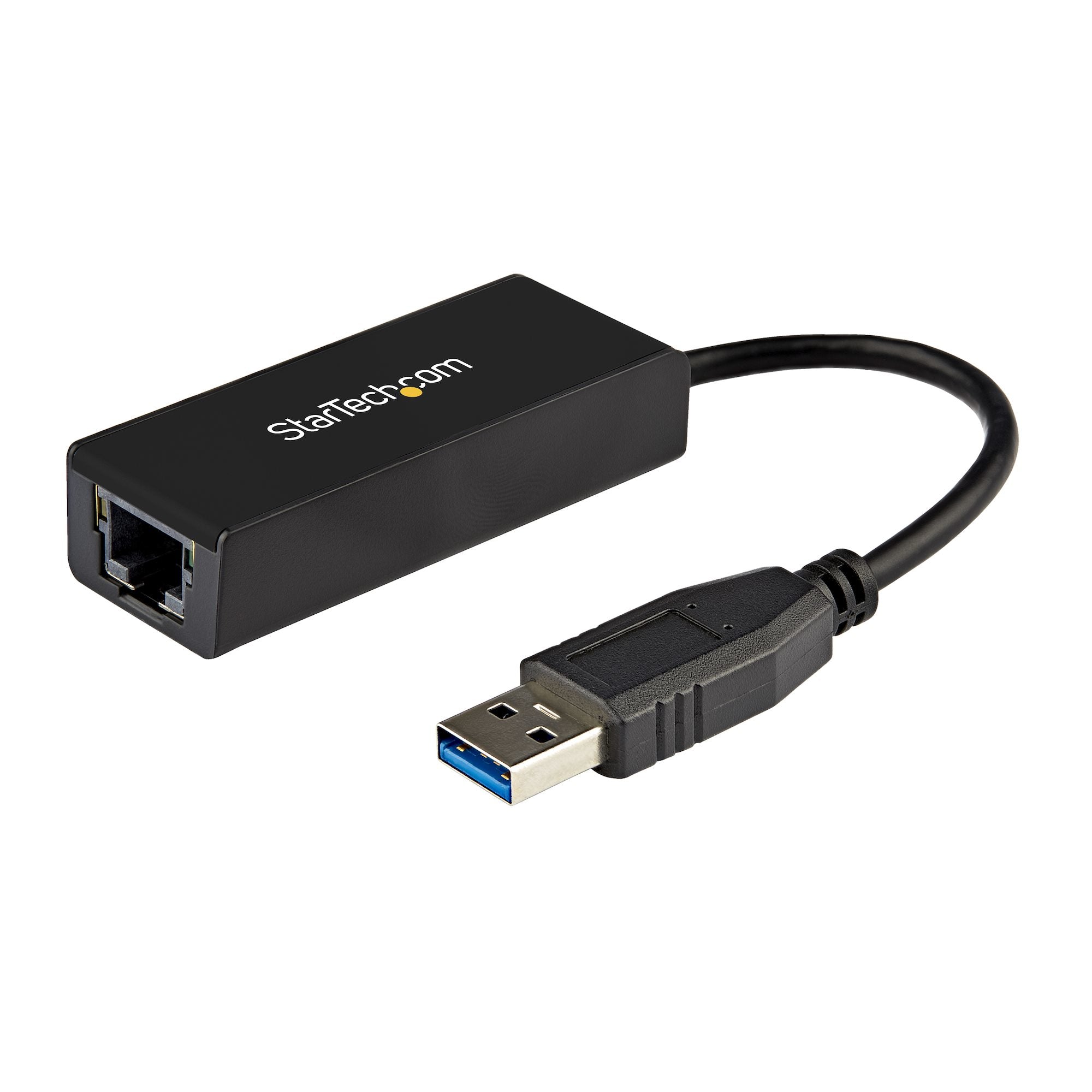 ADAPTADOR TARJETA DE RED EXTERNA NIC USB 3.0 A 1GBPS GIGABIT ETHERNET 1 PUERTO - 1X RJ45 HEMBRA - 1X USBA - NEGRO - STARTECH.COM MOD. USB31000S