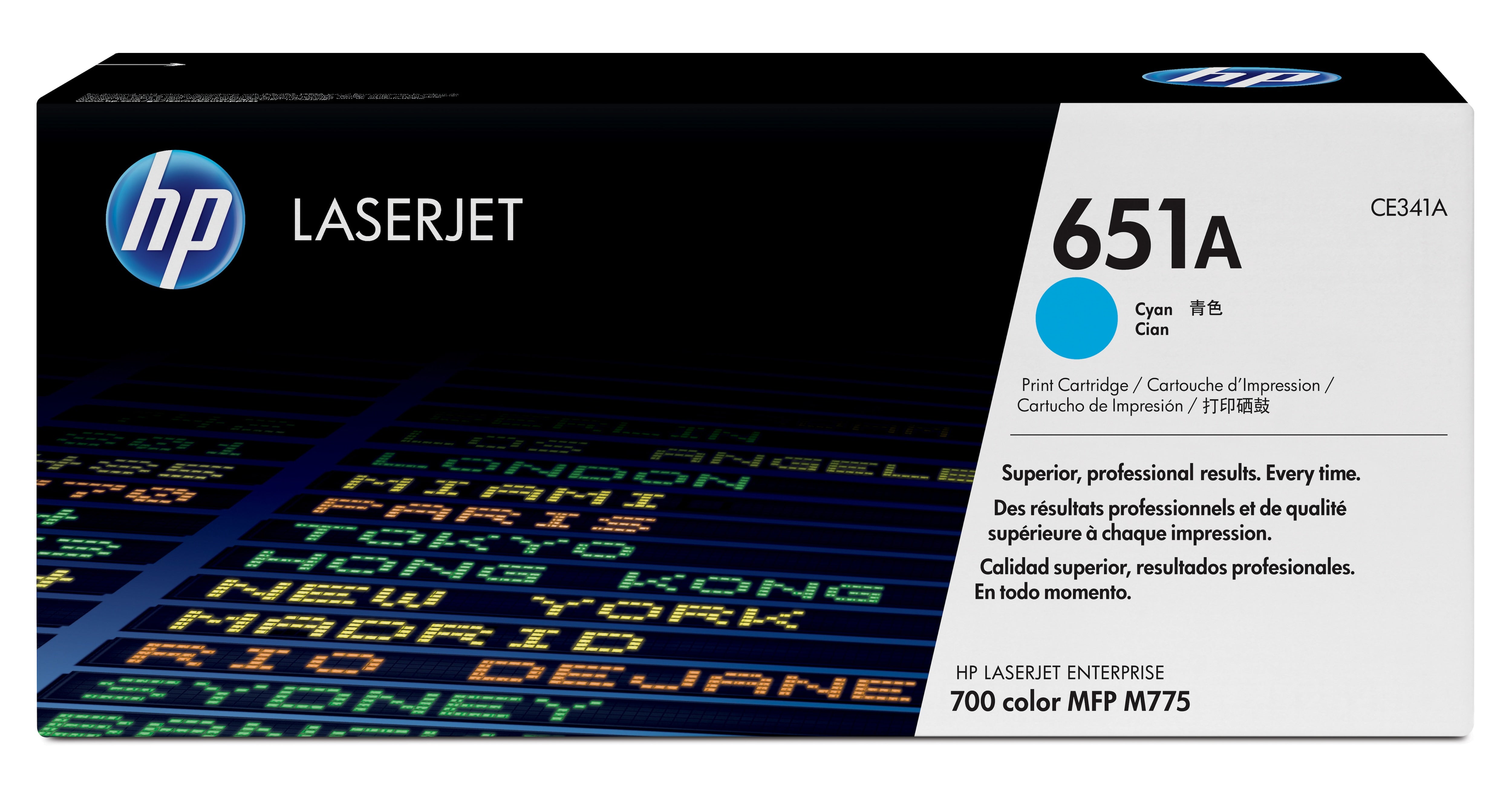 Toner HP 651A Cyan