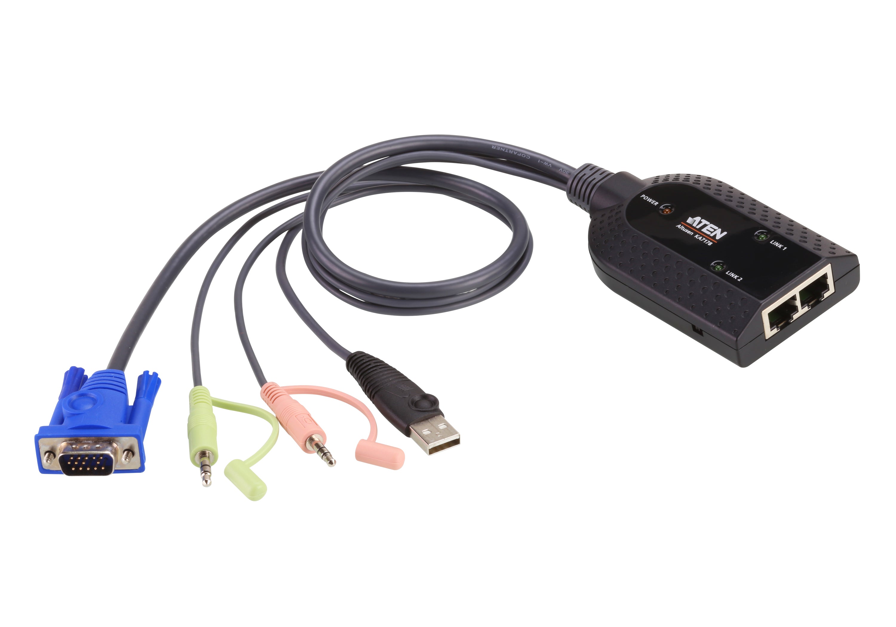 Estación de consola por IP KVM VGA | Cat 5e/6