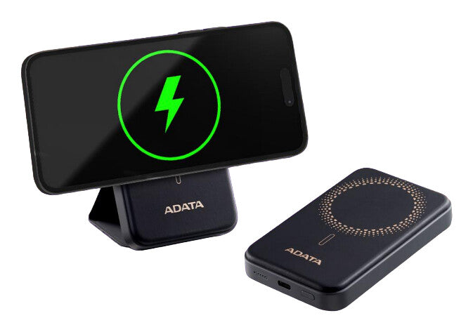 ADATA PR050-11BK batería externa Polímero de litio 5000 mAh Cargador inalámbrico Negro