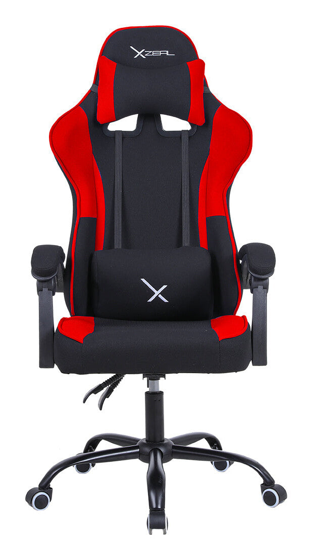 XZEAL Silla Gamer XZ20 Descansabrazo para juego Negro, Rojo
