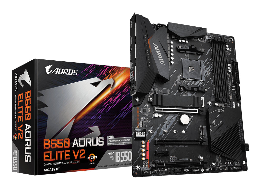 MB GIGABYTE B550 AMD S-AM4 3RA GEN/4XDDR4 3200/PCIE 4.0/HDMI/DVI/4XUSB 3.2/USB-C/M.2/ATX/GAMA ALTA/GAMER
