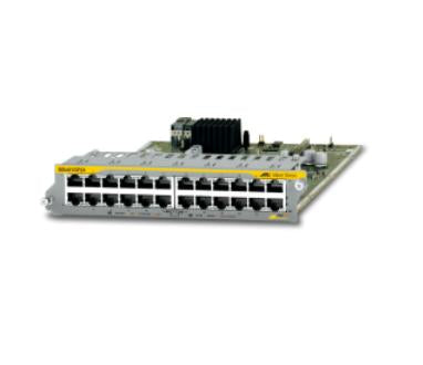 Tarjeta de línea Ethernet 10/100/1000T de 24 puertos PoE+, para SBx8100 Series