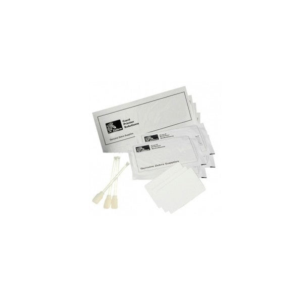 Zebra Cleaning Kit for ZXP Series 7 60Mil Prints 12 Cleaning Cards 12 Swabs and 3 Adhesive Cards