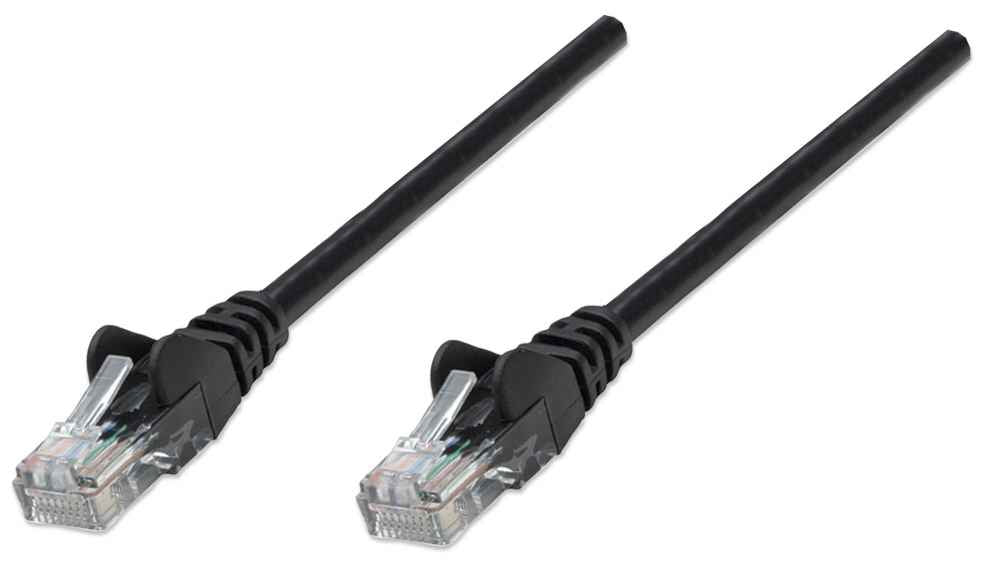 Cable Intellinet Red Cat5e UTP RJ45 M-M 2m Color Negro