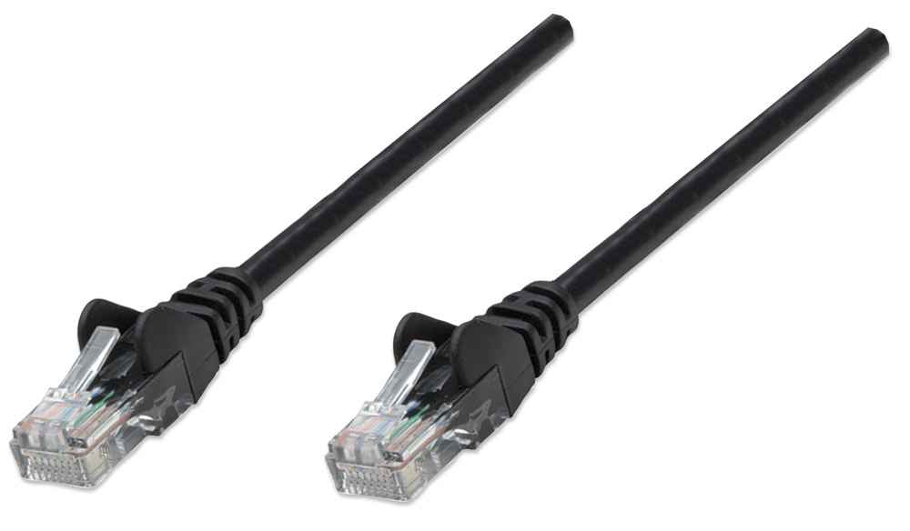INTELLINET PATCH CABLE CAT 6 5.0M(16.4F) UTP BLACK