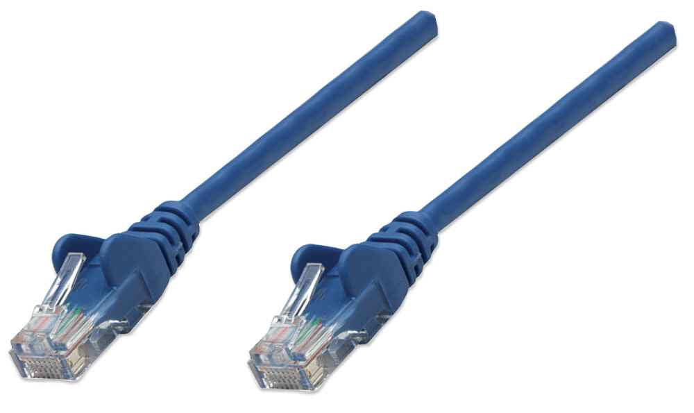 Cable Patch Intellinet 0.5m(1.5F) Cat 6 UTP Color Azul