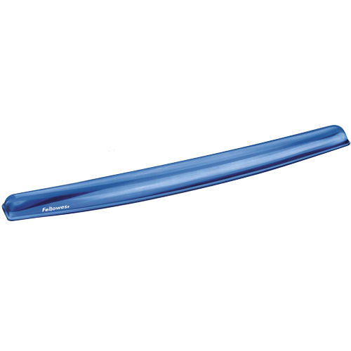 Fellowes Gel Crystal Keyboard Wrist Rest Blue