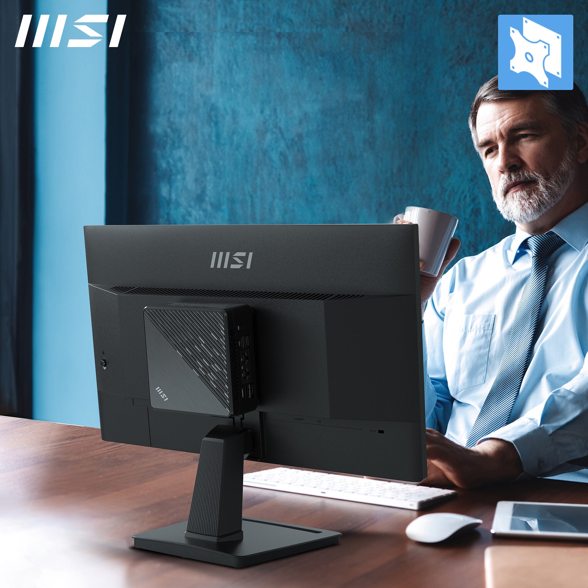 MSI Pro MP225V monitor de computadora 54.5 cm (21.4") 1920 x 1080 Pixeles Full HD LCD Negro