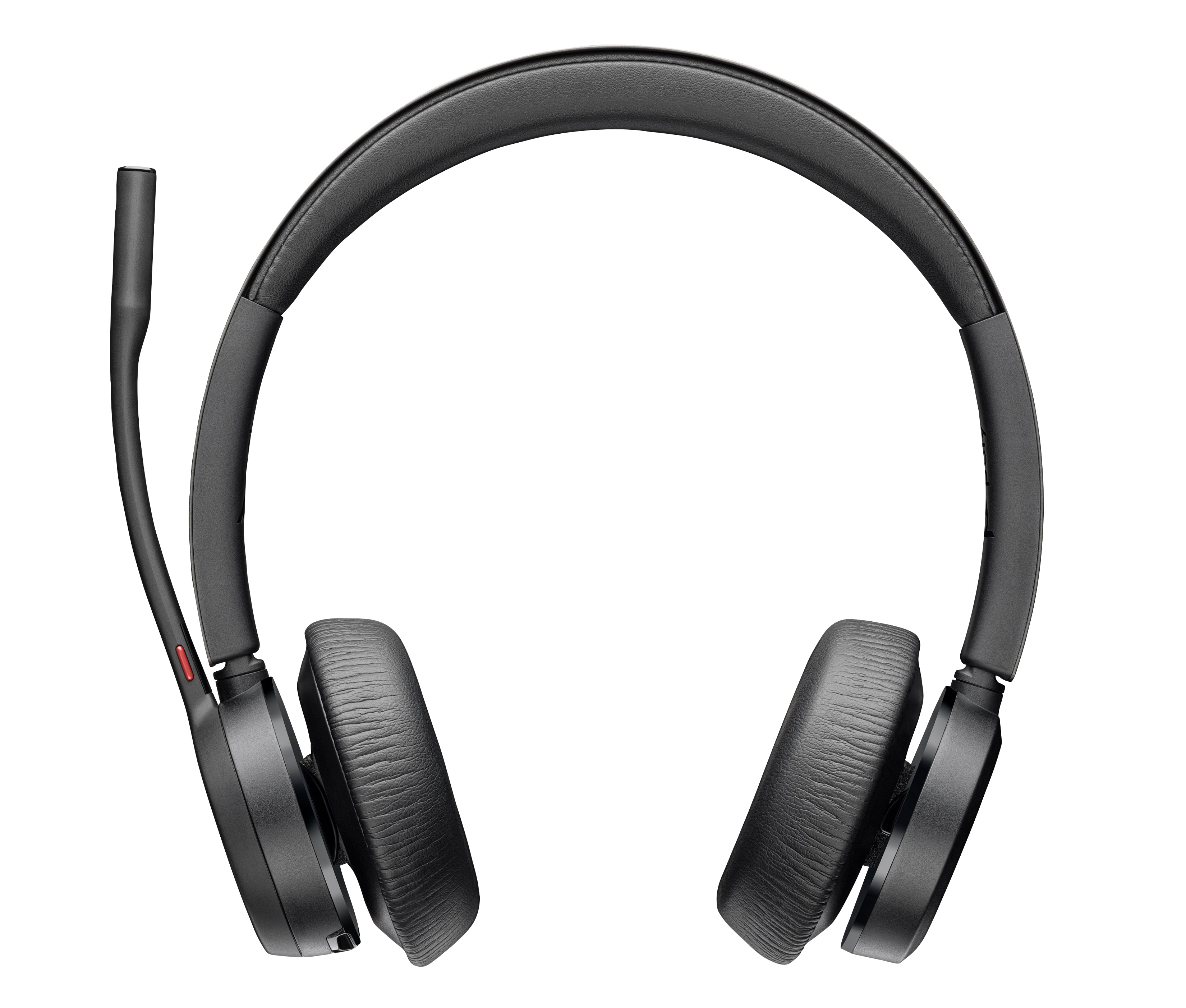 DIADEMA HP POLY 77Z00AA VOYAGER 4320 / VERSION MICROSOFT TEAMS, INALAMBRICA, BINAURAL, BLUETOOTH, DONGLE USB-A, ALCANCE DE 50 M HASTA 24 H DE CONVERSACION CON BASE DE CARGA