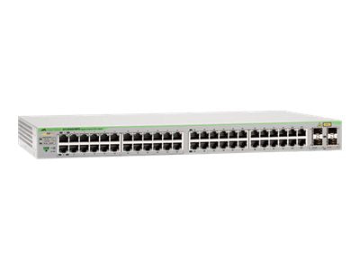 Switch PoE+ Gigabit WebSmart de 48 puertos 10/100/1000 Mbps (24 Puertos PoE) + 4 puertos gigabit SFP (Combo), 370 W