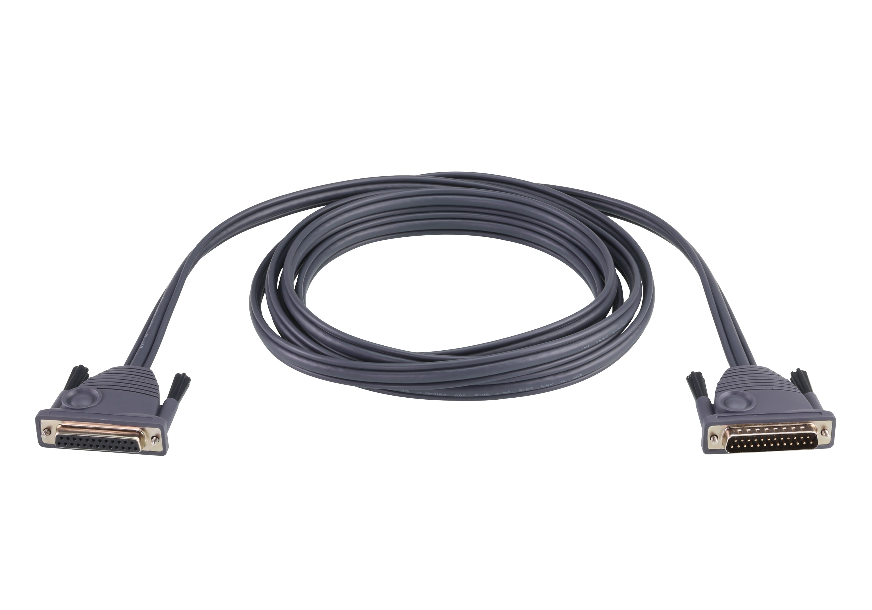 Cable para Conexión en Cadena 2L-1701 | Longitud 1.8 m | Interfaz DB-25 Hembra y Macho | Compatible con Productos KVM