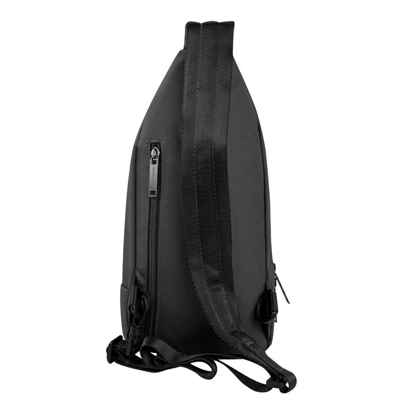 Perfect Choice PC-085041 bolsa de mano y de hombro Poliéster Negro Unisex Bolsa cruzada