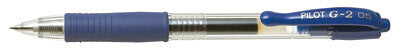 Pilot G2 Gel Ink Roller Ball Pen, Fine Point, Blue Azul 0.3 pieza(s)