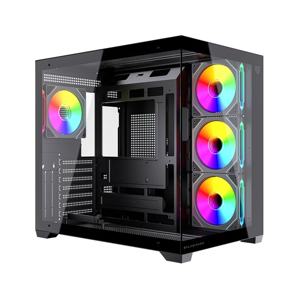 Balam Rush BR-943833 gabinete de computadora Midi Tower Negro