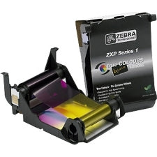Zebra Color Load-N-Go Ribbon for ZXP Series 1 YMCKO Imaging 100 Cards