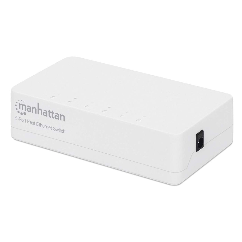 SWITCH,MANHATTAN,560672, 5 PTOS 10/100 DESKTOP BLANCO MH