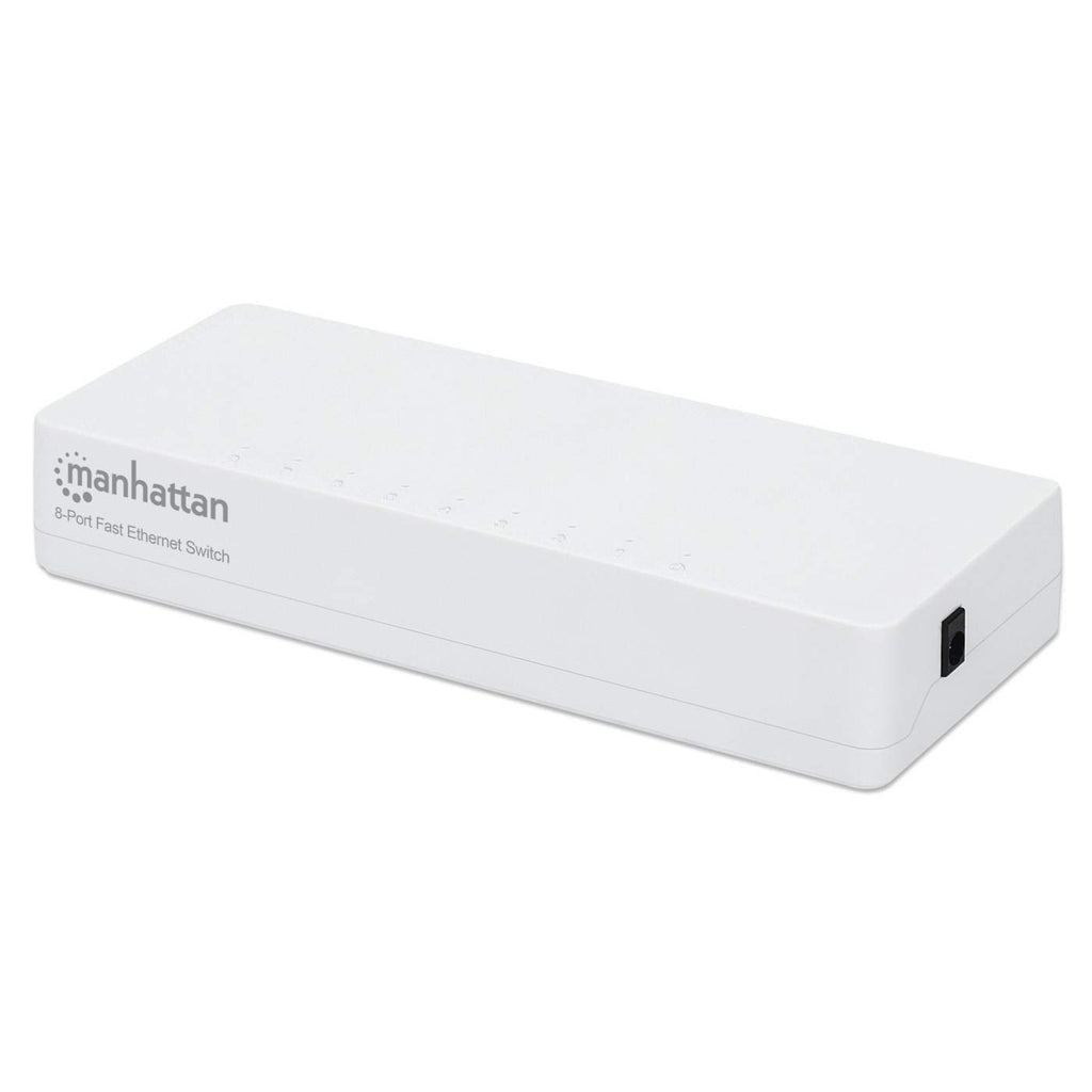 SWITCH,MANHATTAN,560689, 8 PTOS 10/100 DESKTOP BLANCO MH